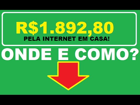 Onde ganhei R$1.892,00 trabalhando em casa pela internet | Rodrigo Vitorino