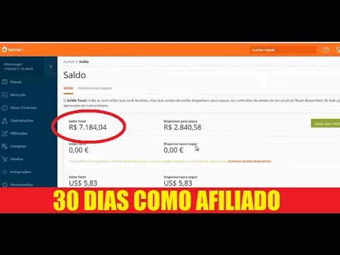 R$7.184,04 em 30 dias como afiliado do Hotmart | Curso Trabalhar Pela Internet agora funciona?