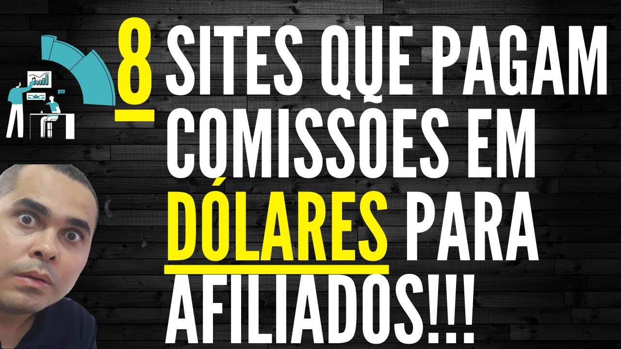 8 Sites que pagam comissões em DÓLARES para afiliados! Aliexpress Afiliado + 8 SITES que pagam