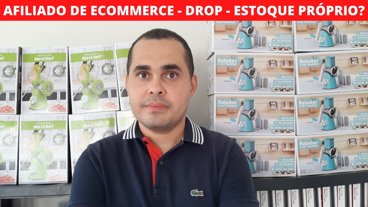 Afiliado de Ecommerce, DropShipping Nacional ou Estoque próprio? Comece trabalhar pela internet hoje