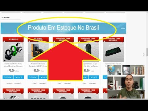 Aliexpress com estoque no Brasil | Fornecedor Brasileiro para Revenda