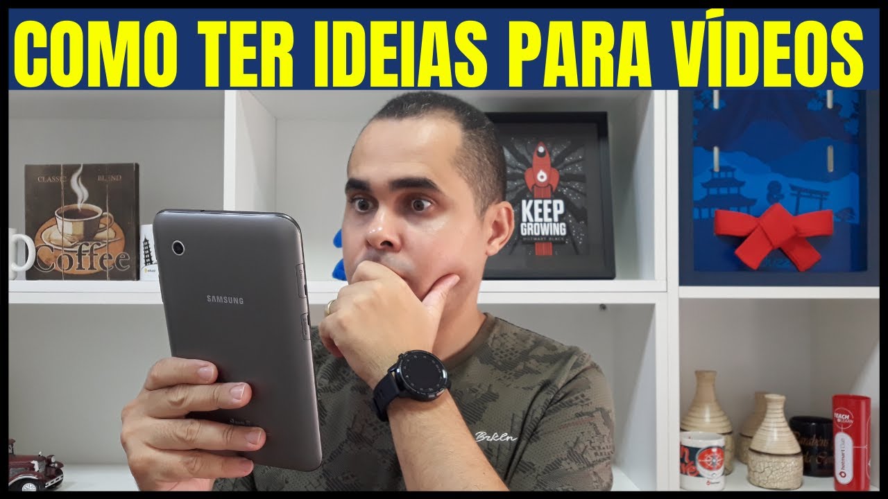 Como ter ideias para vídeos no Youtube mesmo sendo um iniciante | Crie conteúdos para vídeos e blogs