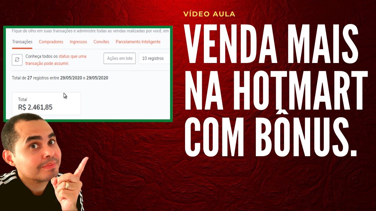 🎁 Como vender mais na Hotmart cadastrando um BÔNUS para quem comprar pelo seu link de afiliado