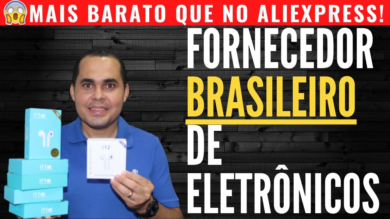Fornecedor BRASILEIRO de eletrônicos para Mercado Livre e Shopee mais barato que no Aliexpress