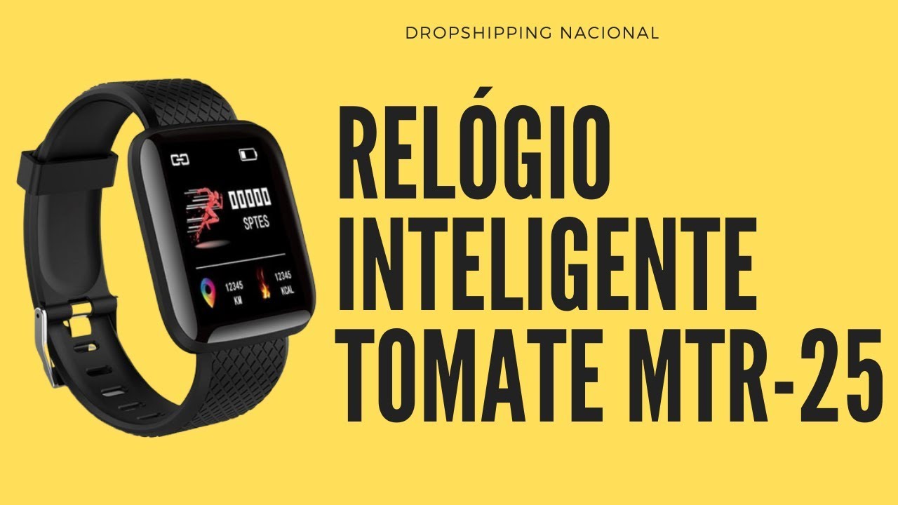 Fornecedor DropShipping brasileiro de Relógio inteligente Tomate MTR -25