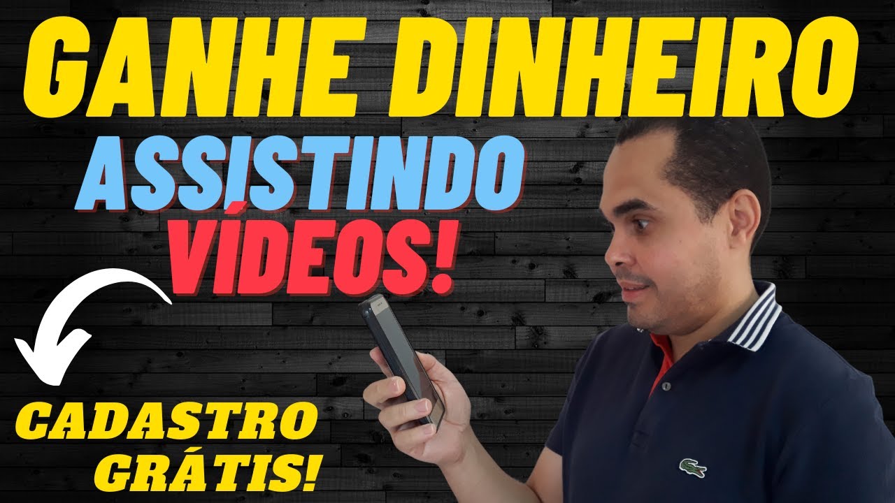 Como Ganhar dinheiro assistindo vídeos no celular? Ganhe R$20,00 por dia OU MAIS usando só o celular