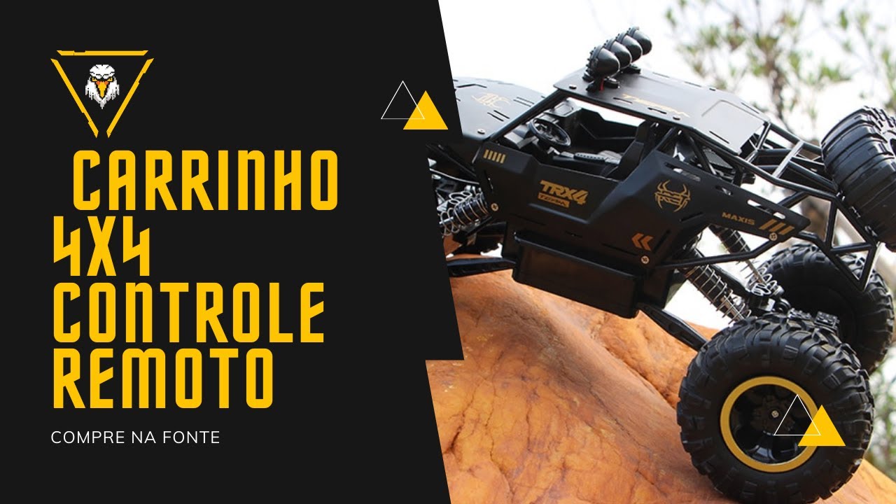 Onde comprar carrinho de controle remoto 4X4 | Carrinho 4×4 Truck Off Road