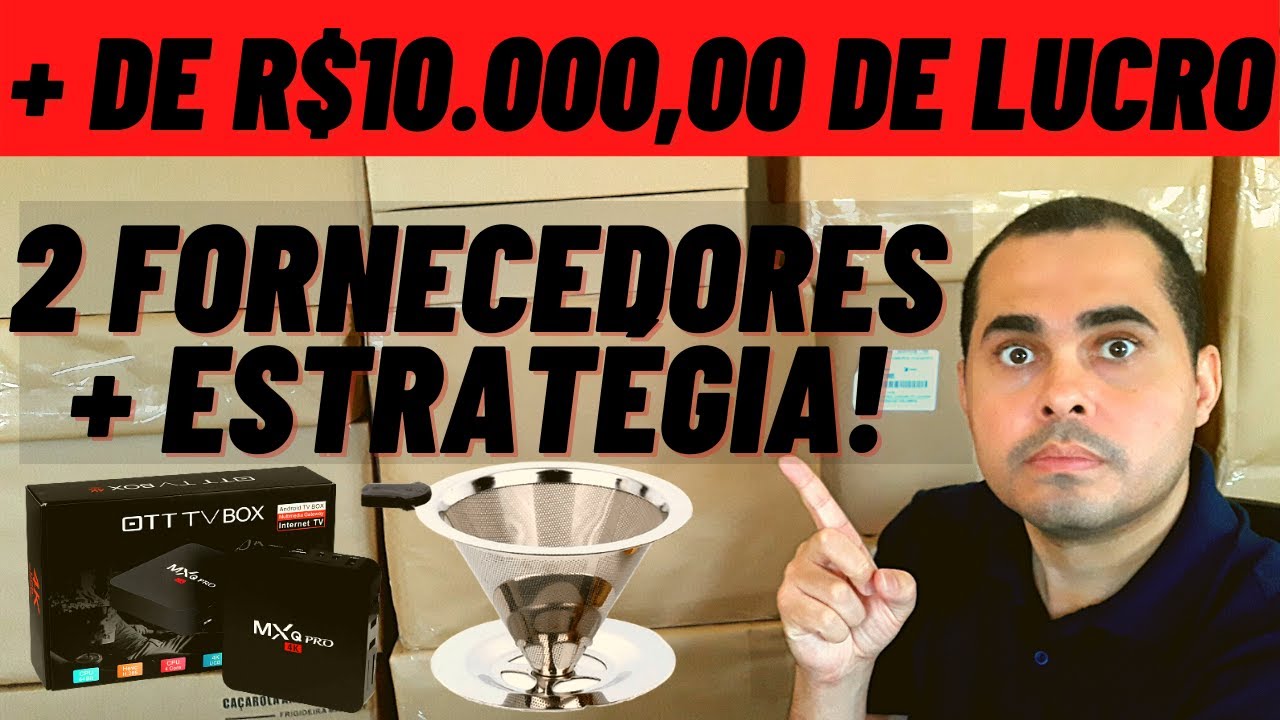 📦 Mais de R$10.000,00 de lucro no Mercado Livre com este produto destes FORNECEDORES BRASILEIROS
