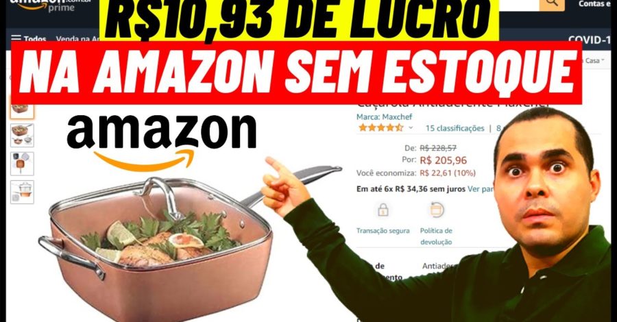 Como ganhar R$10,93 POR VENDA na Amazon com este produto sem investir em estoque e sem DropShipping