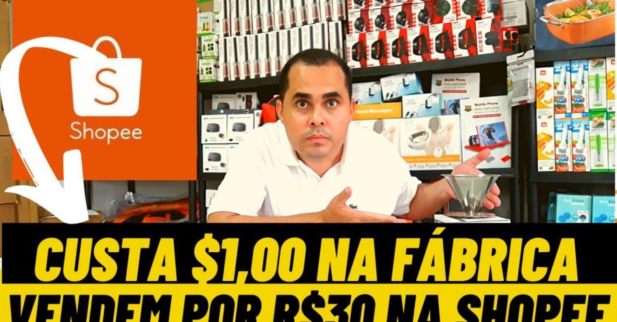 A VERDADE sobre Lucros de 100% na Shopee! Produto de $1,00 na FÁBRICA sendo vendido por R$30,00