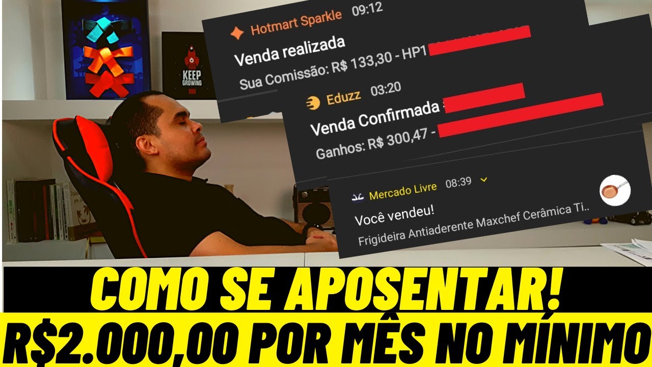 Como ganhar mais R$2.000,00 todos os meses pela internet GARANTIDO SEM ESTOQUE! E SEM MERCADO LIVRE