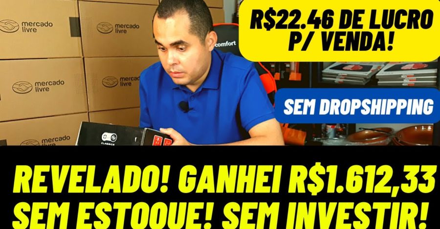 Ganhe R$22.46 por venda com 1 produto sem ter estoque e sem DropShipping! SEM MERCADO LIVRE e Shopee