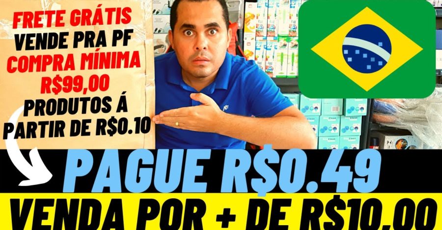📦 Pague R$0.45 e venda por R$10,00 ou mais até fora do Mercado Livre | Fornecedor Brasileiro