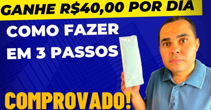 🔴Como ganhar R$40,00 por dia USANDO a internet e o Mercado Livre pra ganhar dinheiro extra em casa