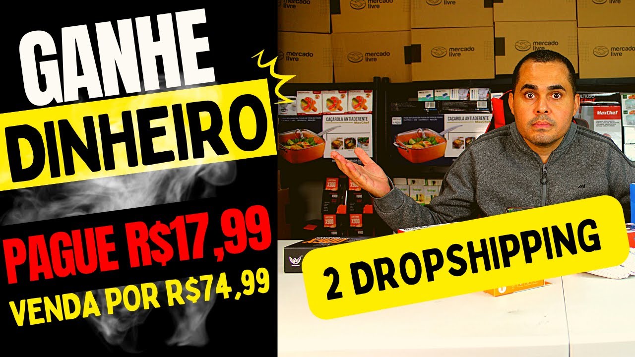6 Produtos para ganhar dinheiro vendendo no Mercado Livre até sem estoque por dropshipping nacional