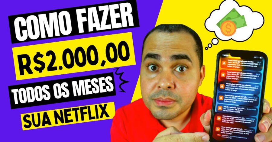 Como fazer R$2.000,00 por mês com produtos do estilo NetFlix que pagam todos os meses SEM ESTOQUE!