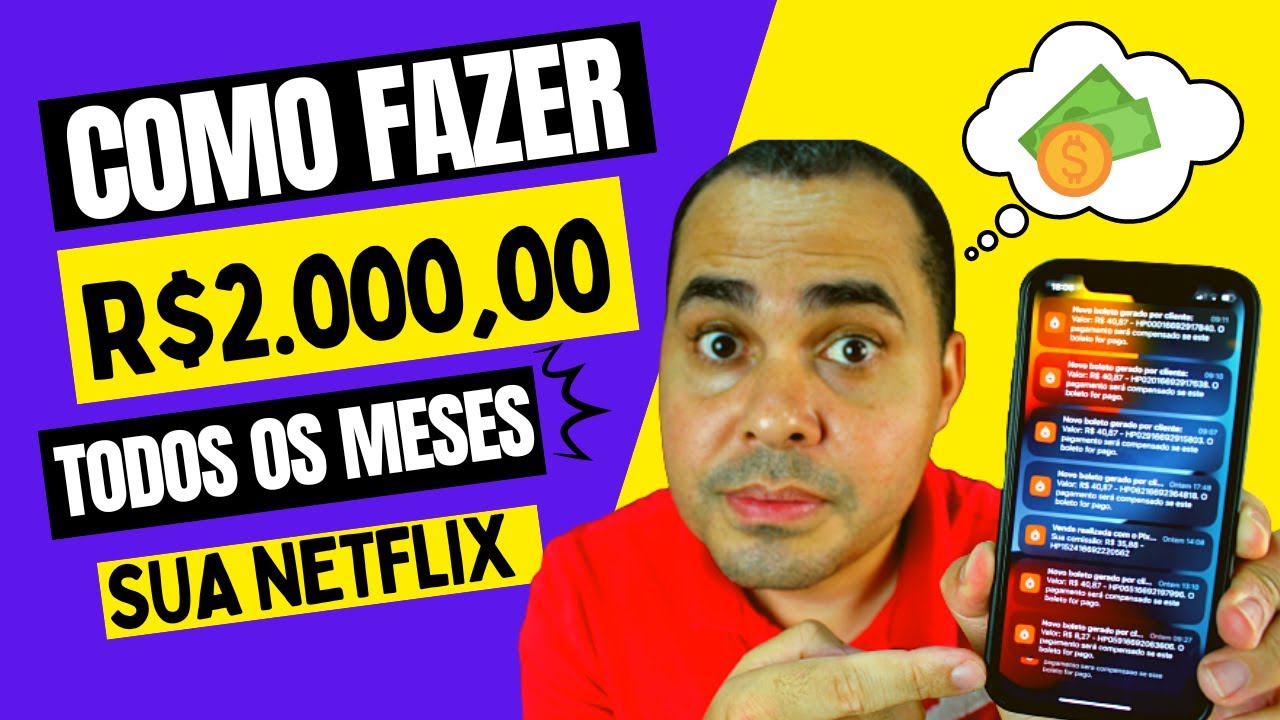 Como fazer R$2.000,00 por mês com produtos do estilo NetFlix que pagam todos os meses SEM ESTOQUE!