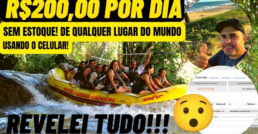 Como ganhar R$200,00 por dia com a Amazon e Aliexpress sem ter estoque nem vender no MercadoLivre