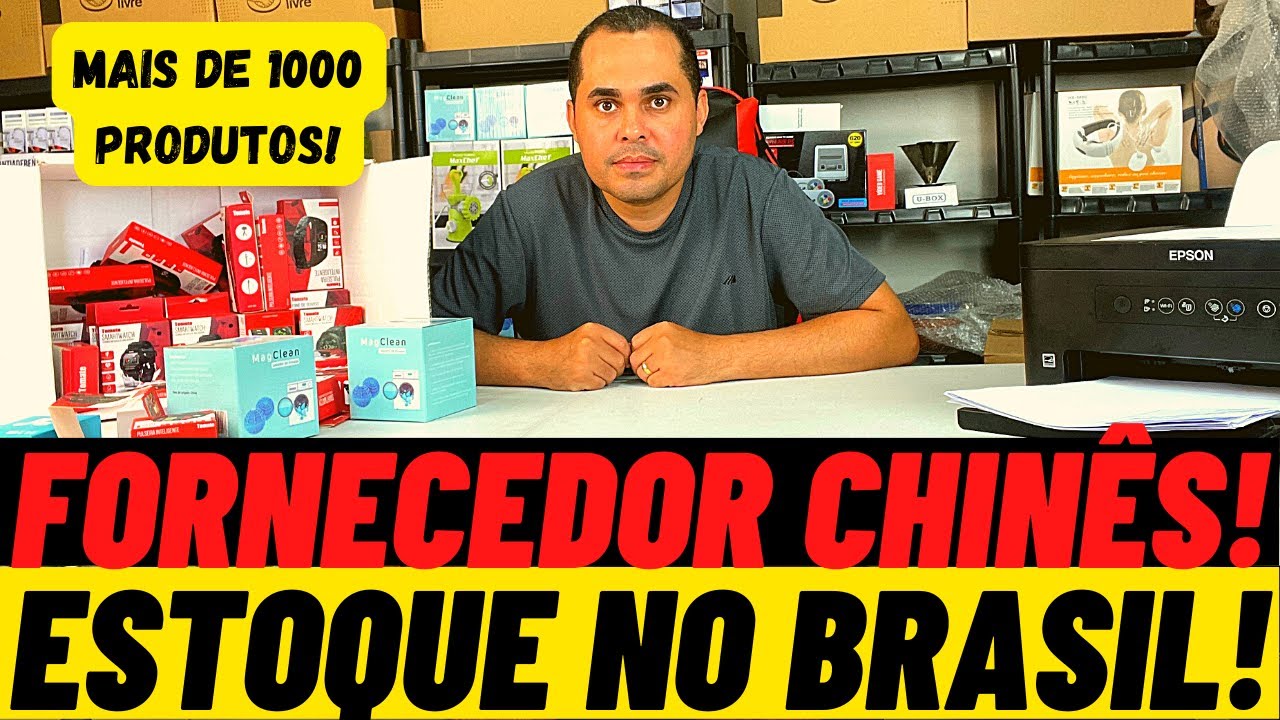 Fornecedor Chinês com ESTOQUE NO BRASIL! Mais de 1000 produtos para vender no Mercado Livre e Shopee