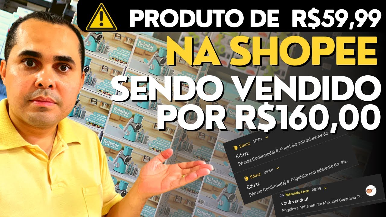 🔴Produto de R$59,99 na Shopee sendo vendido por R$160,00 sem precisar do Mercado Livre! ESTRATÉGIA