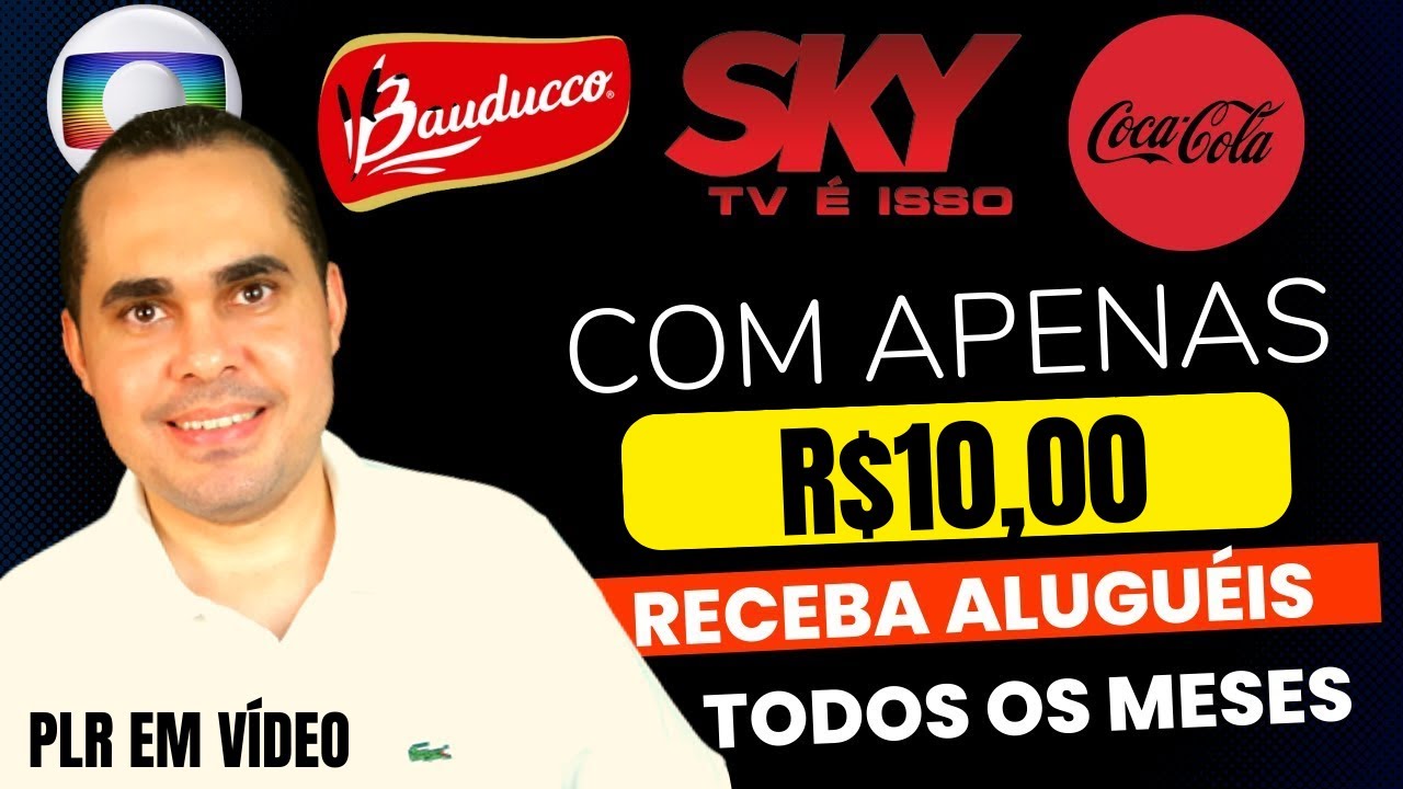 PLR LANÇAMENTO! Como receber aluguéis todos os meses COMEÇANDO com R$10,00 em FUNDOS IMOBILIÁRIOS!
