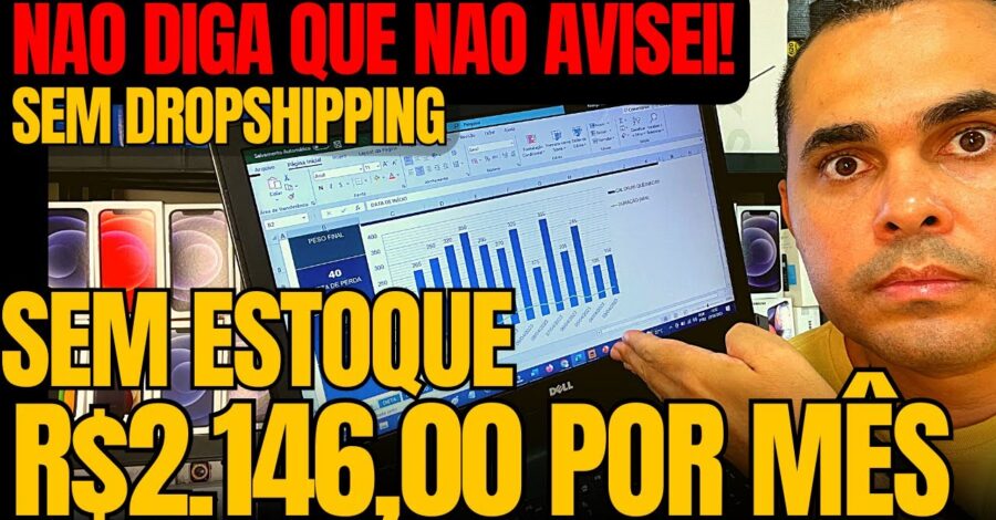 🔴Como ganhar R$2.146,00 por mês no Mercado Livre com produtos á partir de R$20,00 SEM DROPSHIPPING