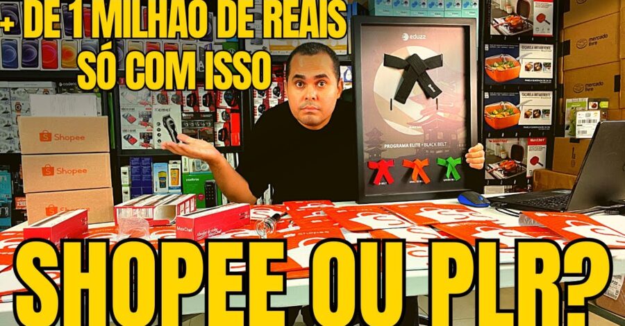 ❌Shopee ou PLR? Pare de perder tempo na Shopee e entenda o caminho para faturar R$50,00 por dia