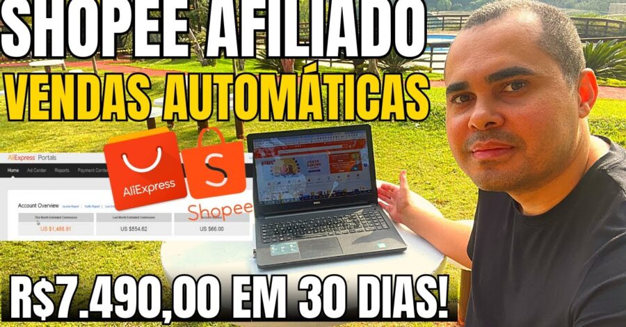 Aprenda como gerar R$7.490,00 na Shopee e Aliexpress SEM ESTOQUE de forma AUTOMÁTICA com site grátis