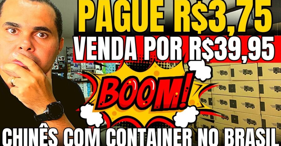 Fornecedor Chinês com estoque no Brasil! Produto de R$3,75 sendo vendido a R$39,59 no Mercado Livre