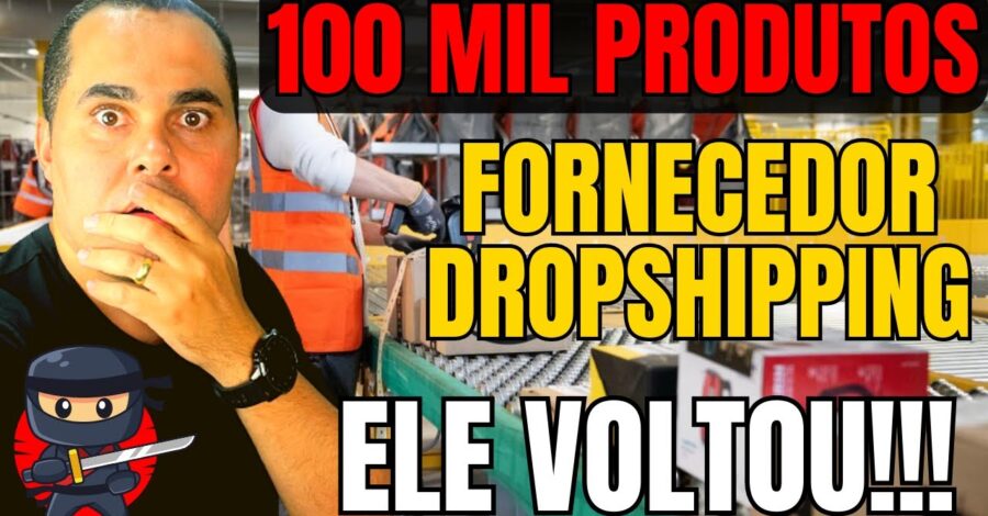 URGENTE! 100 MIL PRODUTOS! Fornecedor DropShipping no Brasil para MercadoLivre,loja virtual e Shopee