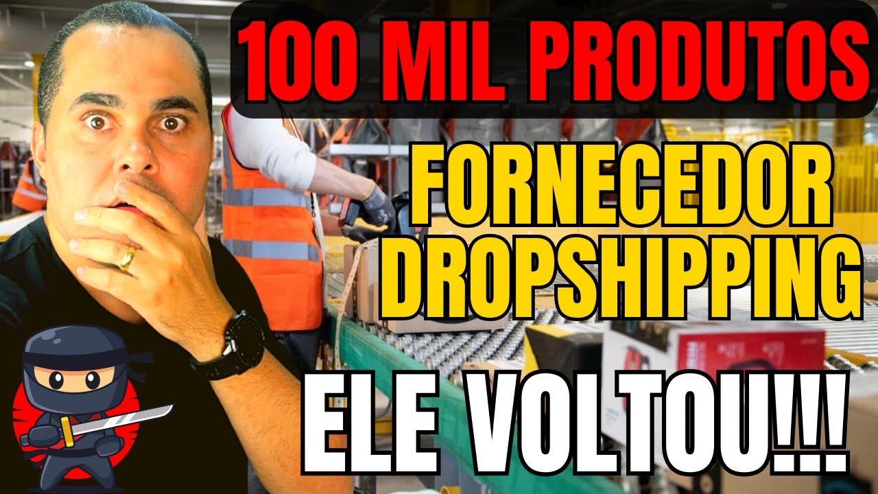 URGENTE! 100 MIL PRODUTOS! Fornecedor DropShipping no Brasil para MercadoLivre,loja virtual e Shopee