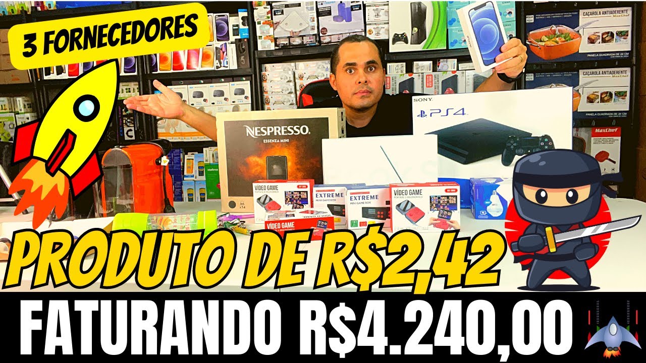 Produto de R$2,42 FATURANDO R$4.240,00 no Mercado Livre! O que vender na Shopee e Mercado Livre 2023