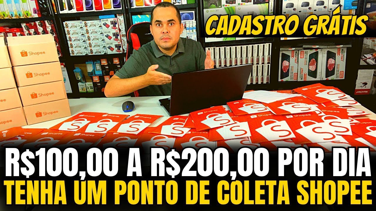 Ganhe De R A R Por Dia Como Ponto De Coleta Da Shopee Veja Como Se Cadastrar