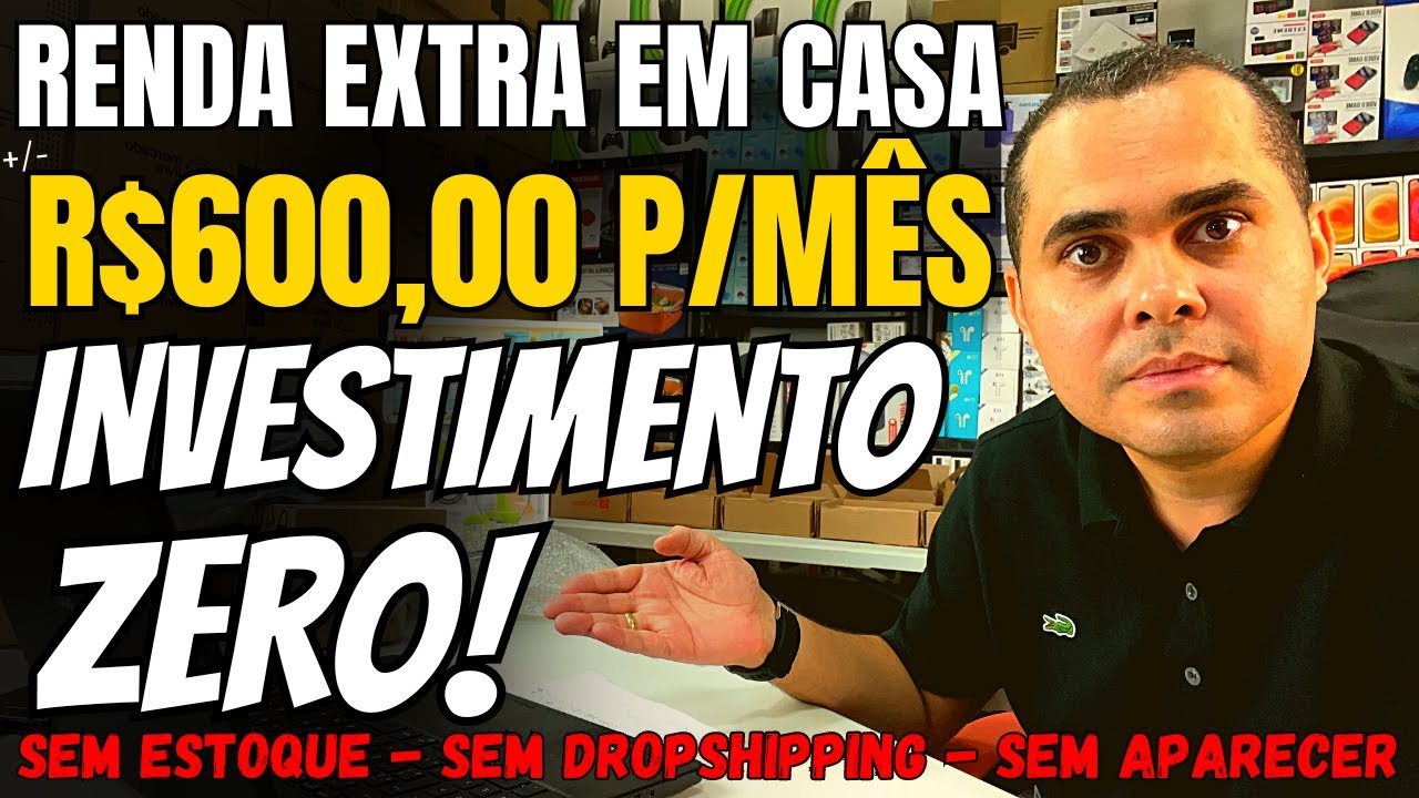 💥 Ganhe de R$15,00 a R$20,00 por dia como AFILIADO DO MERCADO LIVRE fazendo renda extra SEM INVESTIR