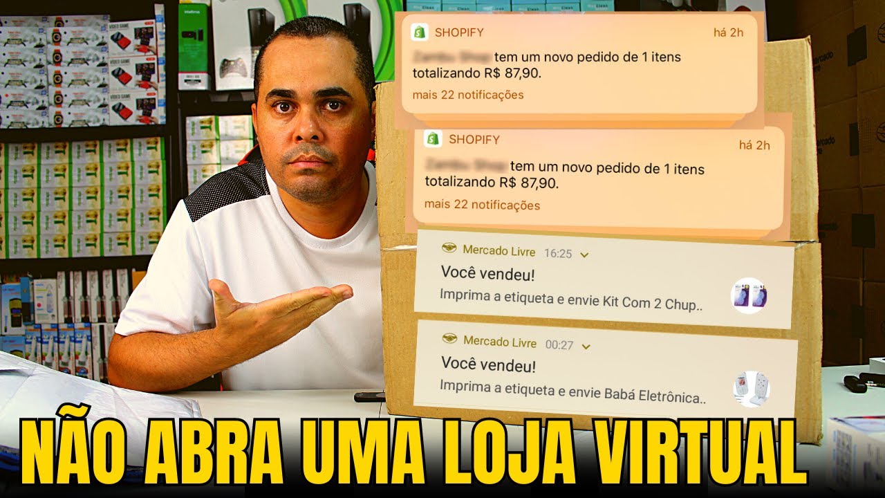 Não abra uma loja virtual! Não Compensa criar uma loja virtual se você não souber disso vai perder $
