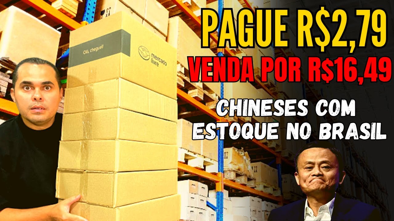 Pague R$2,79 venda por R$16,49 para fazer renda extra! Fornecedores chineses com estoque no Brasil!
