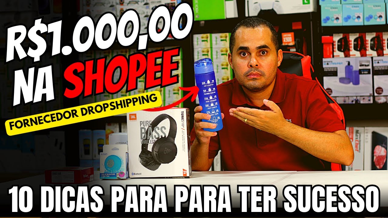 10 Dicas para vender acima de R$1.000,00 por mês na Shopee trabalhando em casa fazendo renda extra