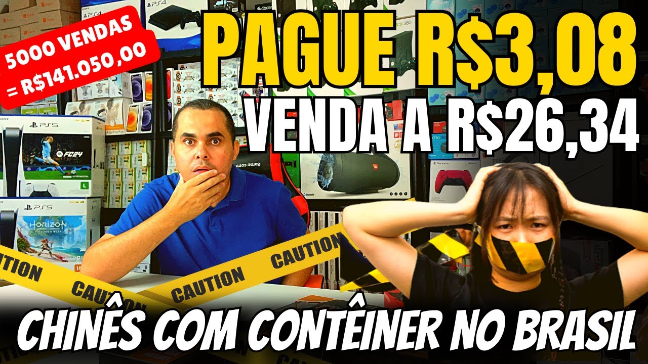 Fornecedor chinês com estoque no Brasil! Produto de R$3,08 sendo vendido por R$26,34 no MercadoLivre