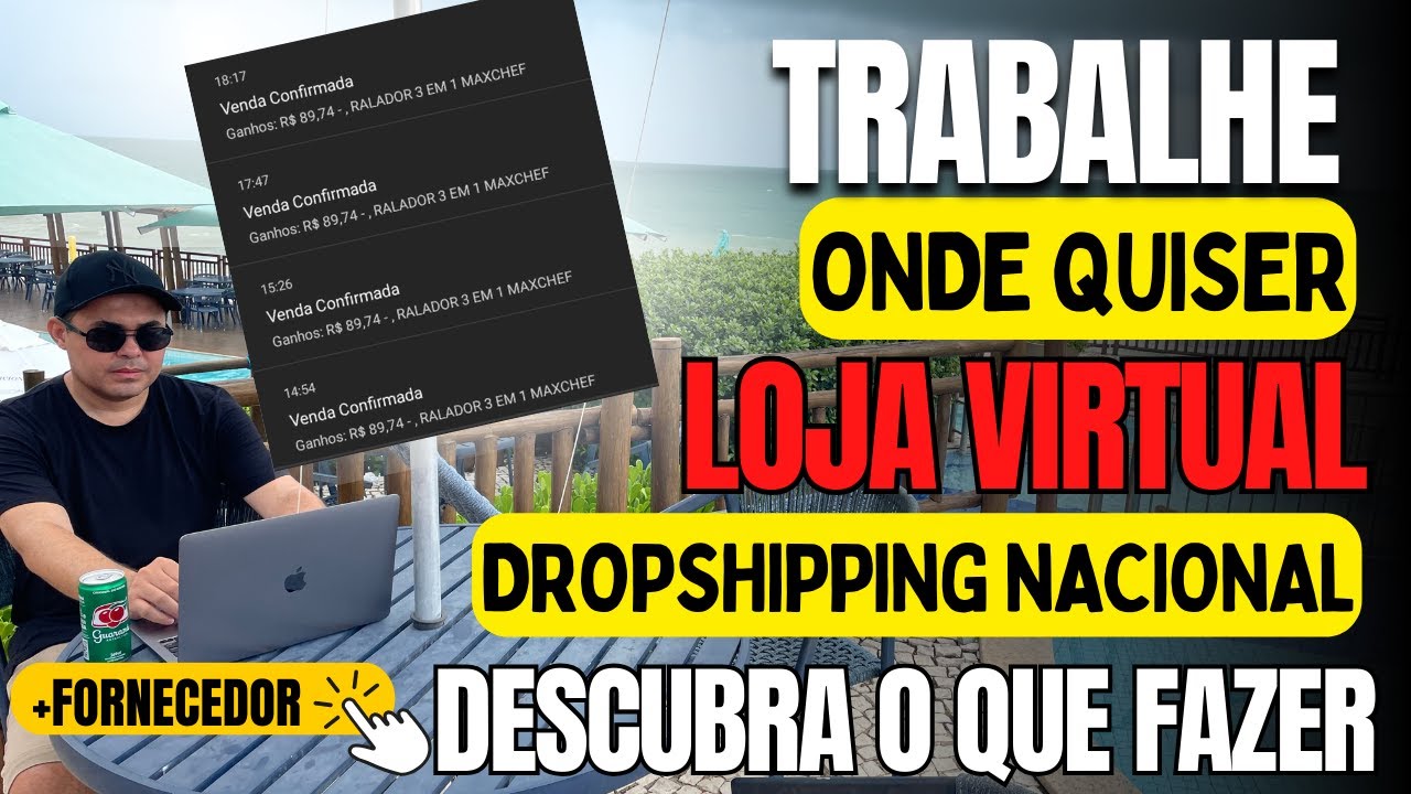 Fornecedor DropShipping NACIONAL para Loja Virtual! 3 passos pra vender mais que na Shopee LUCRANDO+