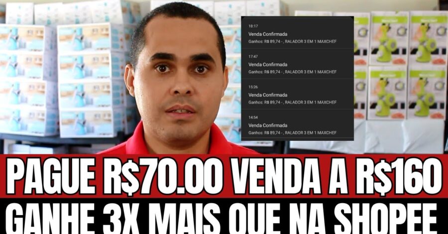 Lucre 3x mais que vendendo na Shopee!Fornecedor com mais de 1500 produtos no Brasil a pronta entrega