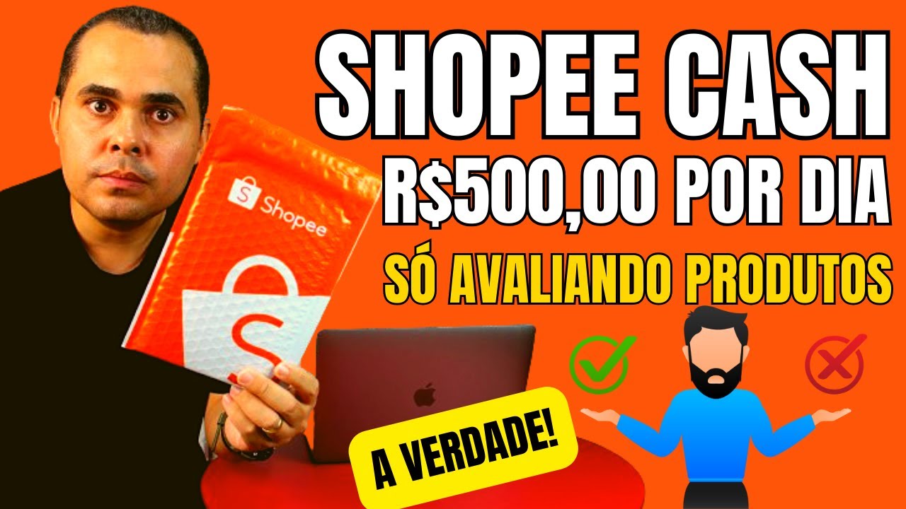 R$500,00 por dia avaliando produtos no Shopee Cash Funciona?A VERDADE que não te contam AFILIADO