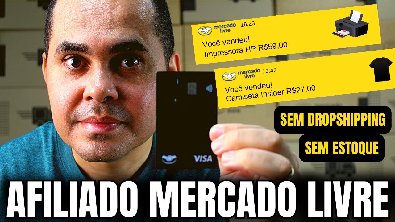 RENDA EXTRA! R$59,52 de comissão como AFILIADO DO Mercado Livre Sem DropShipping nem estoque