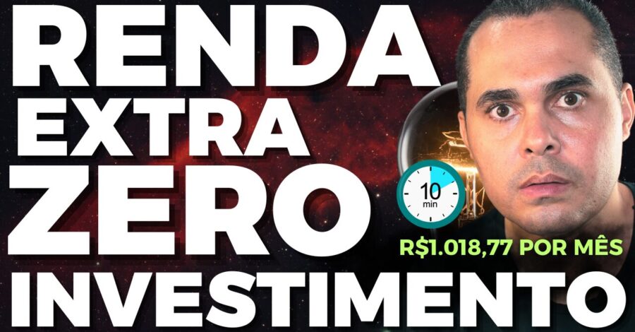 Renda Extra:ZERO INVESTIMENTO trabalhando em casa nas horas vagas