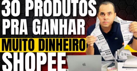 (agora em 2025) 30 produtos para ganhar MUITO DINHEIRO na Shopee trabalhando em casa sem aparecer