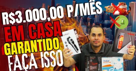 Assim dá para ganhar R$3.000,00 por mês na Shopee e MercadoLivre fazer renda extra sem Fortune Tiger