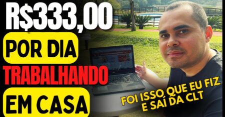 Cheguei nos R$333,00 Por Dia Trabalhando em Casa depois que apliquei estes 5 passos no meu negócio