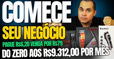 Comece seu próprio negócio! Dos R$6,20 aos R$9.312,00 por MÊS! SEM APARECER TRABALHANDO EM CASA!