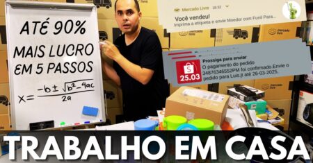 Como ganhar até 90% mais com a sua Loja na Shopee e Mercado Livre trabalhando dasua casa 2h por dia