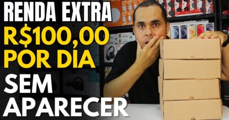 Como ganhar R$100,00 por dia de RENDA EXTRA sem aparecer usando o Mercado Livre e a Shopee