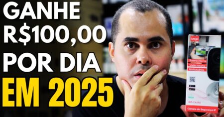 Como ganhar R$100,00 por dia em 2025 trabalhando em casa! O que vender na Shopee e MercadoLivre 2025
